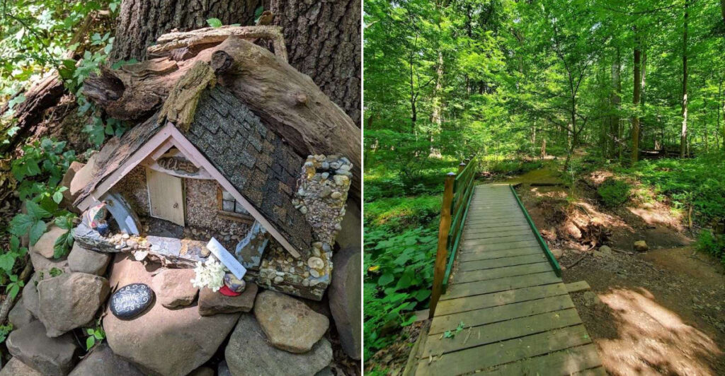 The Most Magical Surprise in New Jersey is a Tiny Fairy Village Hidden in the Forest