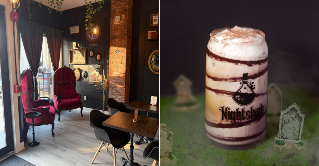 The Most Unusual Coffee Shop in New Jersey Is a Dark Victorian Wonderland