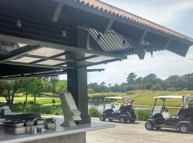 The Main Clubhouse and Practice Facilities