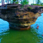 The Only Way to See This Incredible Michigan Landmark Is by Water – And It Looks Too Strange to Be Real
