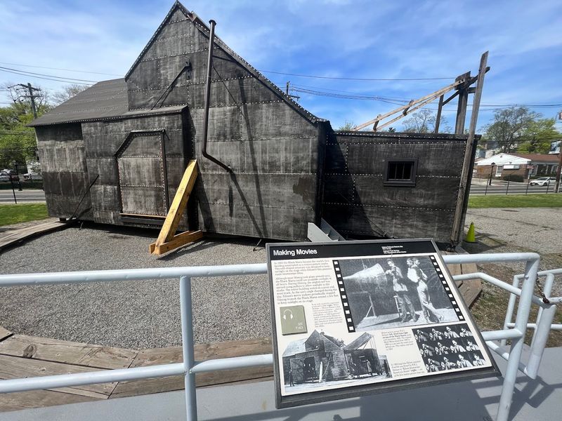 The Black Maria Movie Studio Replica