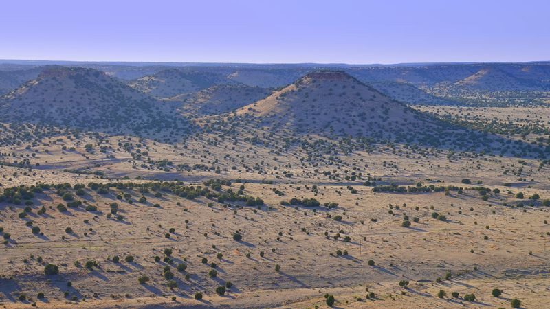 The Views Into New Mexico From the Mesa Top