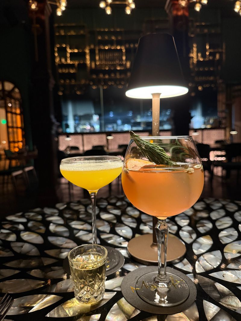 Signature Cocktails at the Peacock Bar