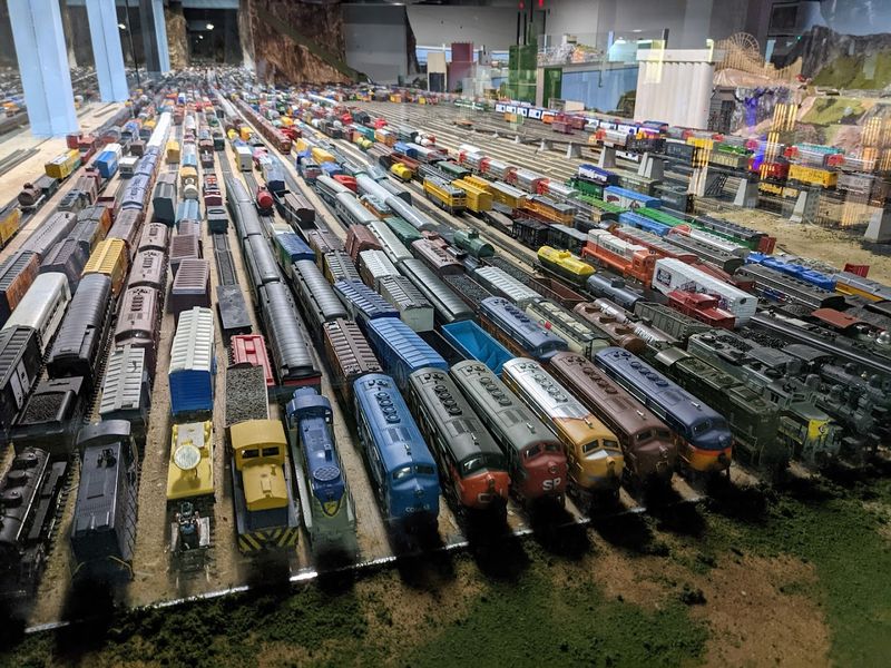 More Than 100 Trains Running at Once