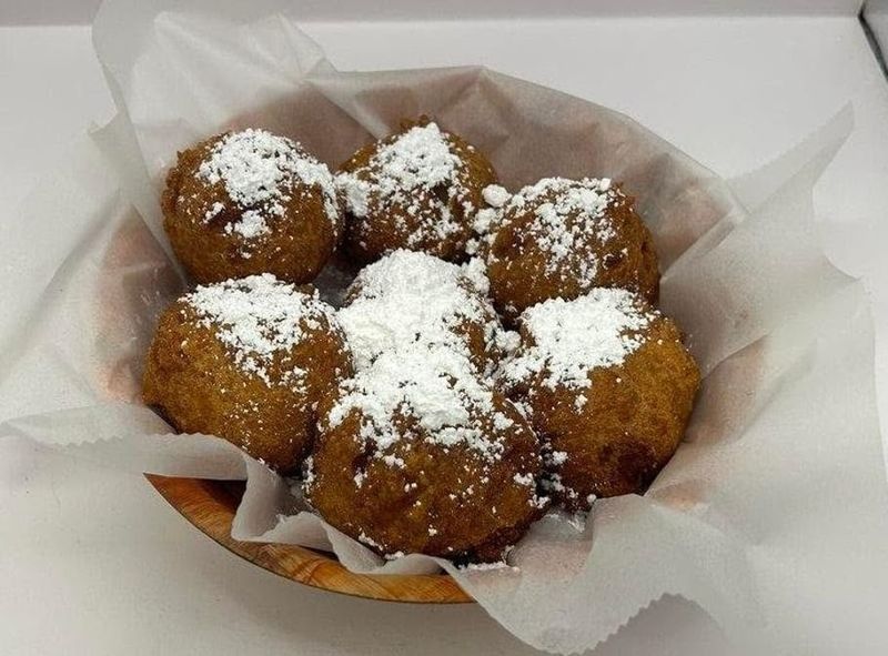 Apple Fritters and Lava Cake: Dessert at a BBQ Joint