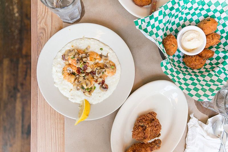 The Deep South - Shrimp and Grits