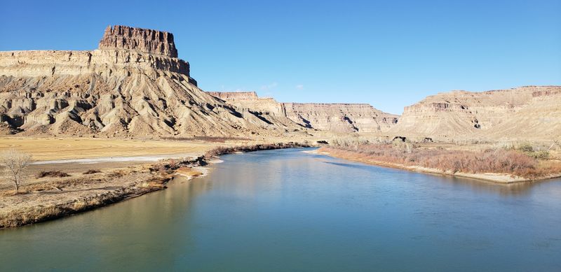 Not a minor creek, but the Colorado’s muscle