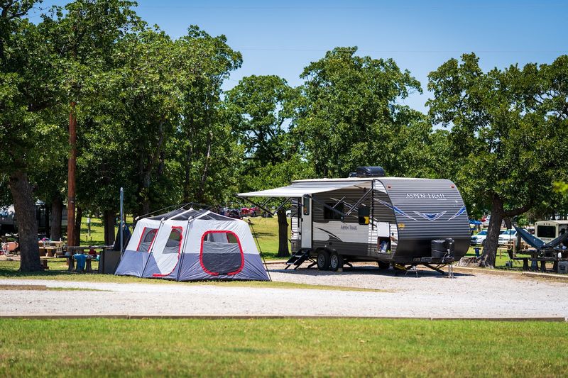 Camping Sites and RV Hookups