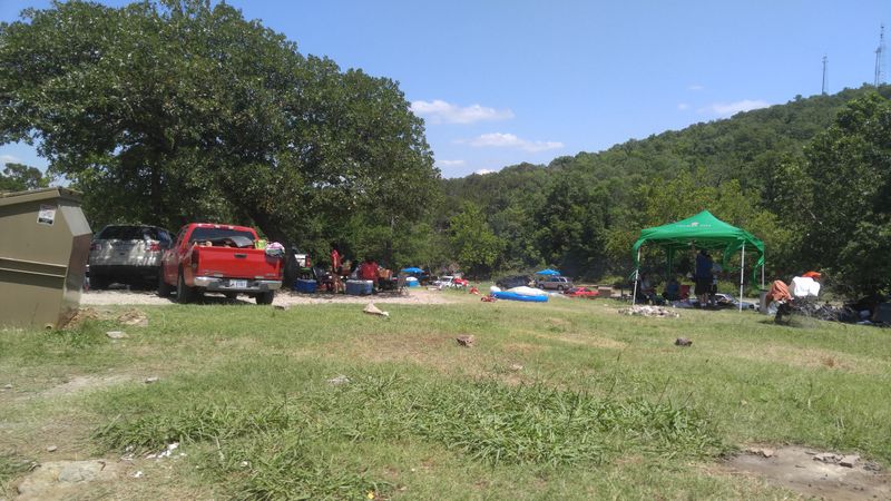 Parking Lot Chaos on Summer Weekends