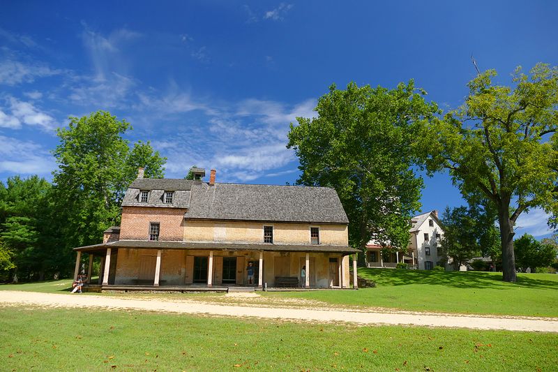 Walking the Village Grounds