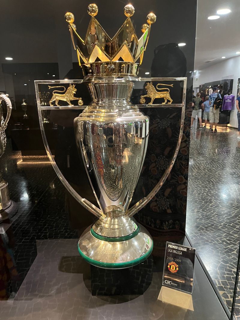 You're not going for a soccer museum - you're going for a trophy vault