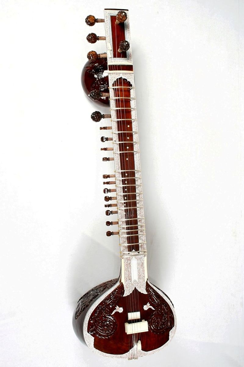 Sitar in Norwegian Wood by The Beatles