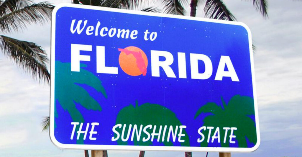 There’s Nothing Better Than Seeing That ‘Welcome to Florida’ Sign
