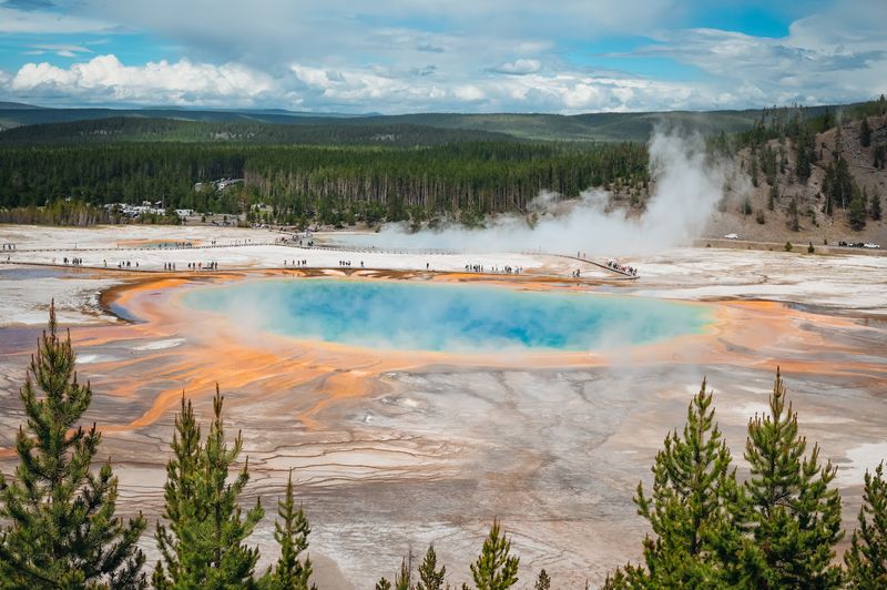 Grand Prismatic Spring — Yellowstone Nation Park, USA
