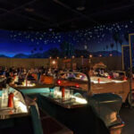 This ’50s-Style Florida Diner Lets You Dine in Car-Shaped Booths While Retro Movies Play