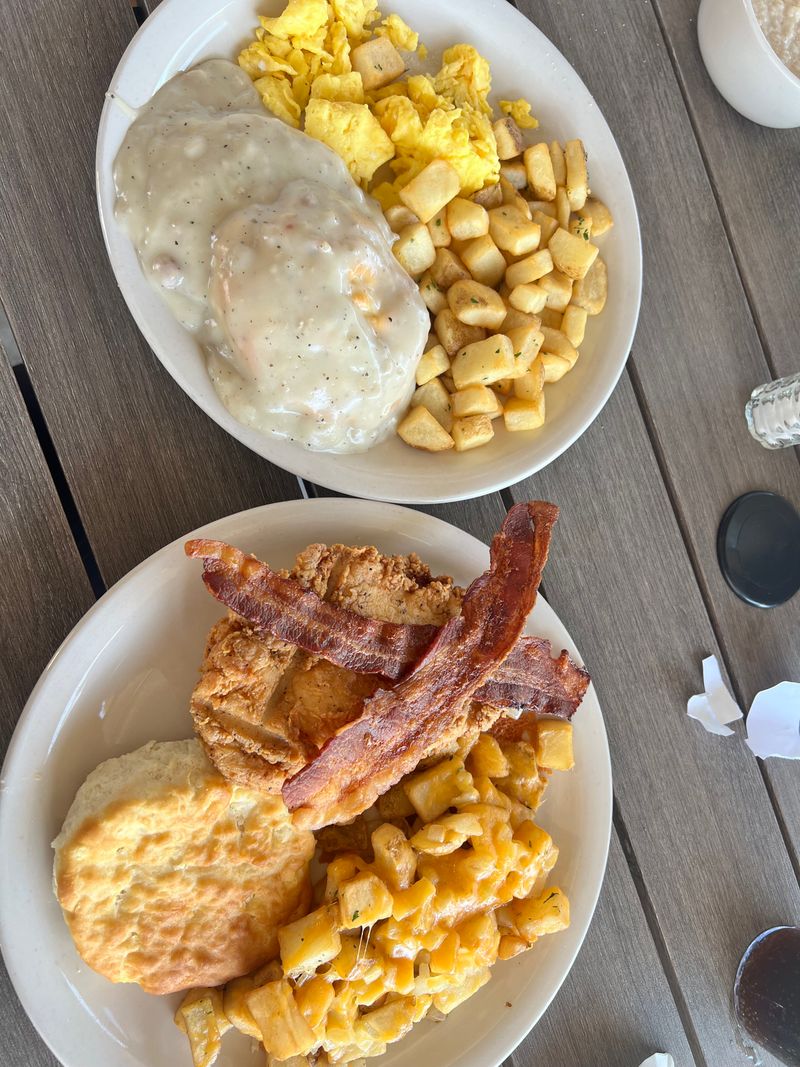 First Bite: The Biscuit That Barely Fits the Plate