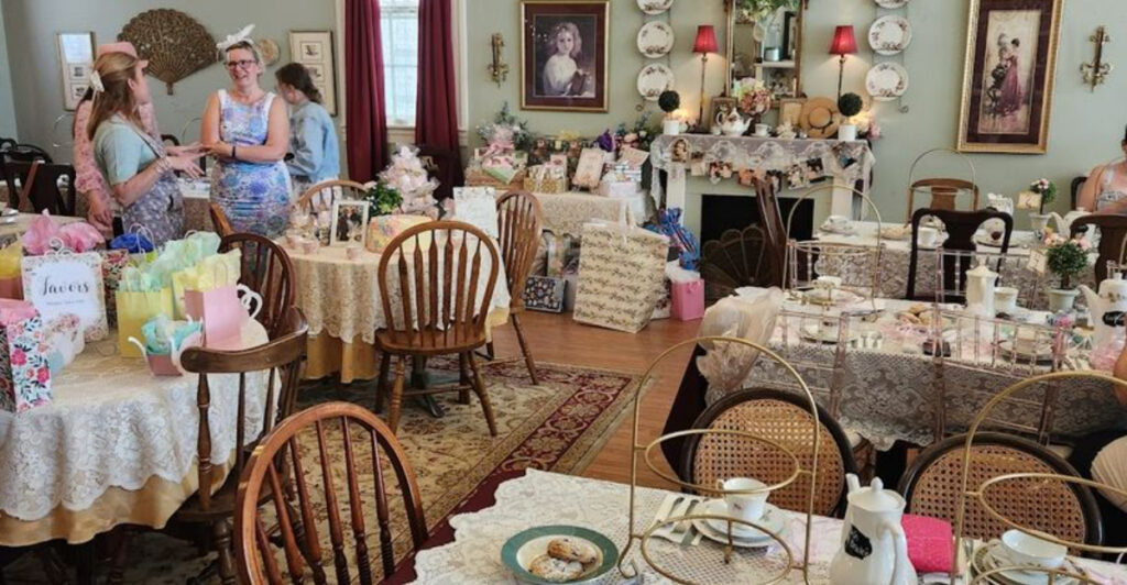 This Enchanting Tea Room in Riverton Feels Straight Out of a Fairytale