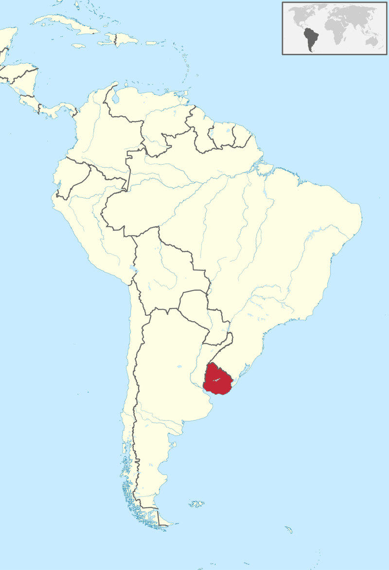 Uruguay is 'small', but strategically placed