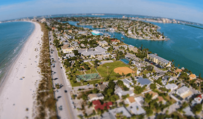 Where Pass-A-Grille Sits on the Map