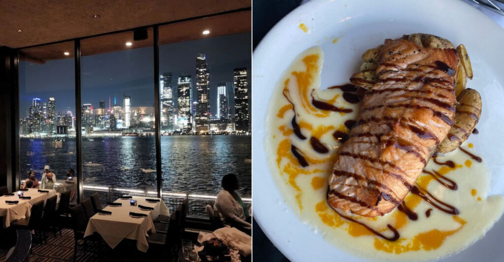 This Hudson River Seafood Restaurant in Weehawken Serves Ocean-Fresh Plates With Manhattan Right Outside