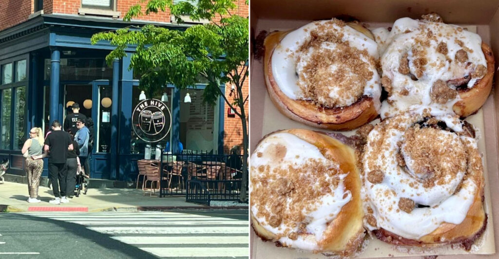 This New Jersey Coffee Shop’s Cinnamon Rolls Are So Big, They Don’t Look Real