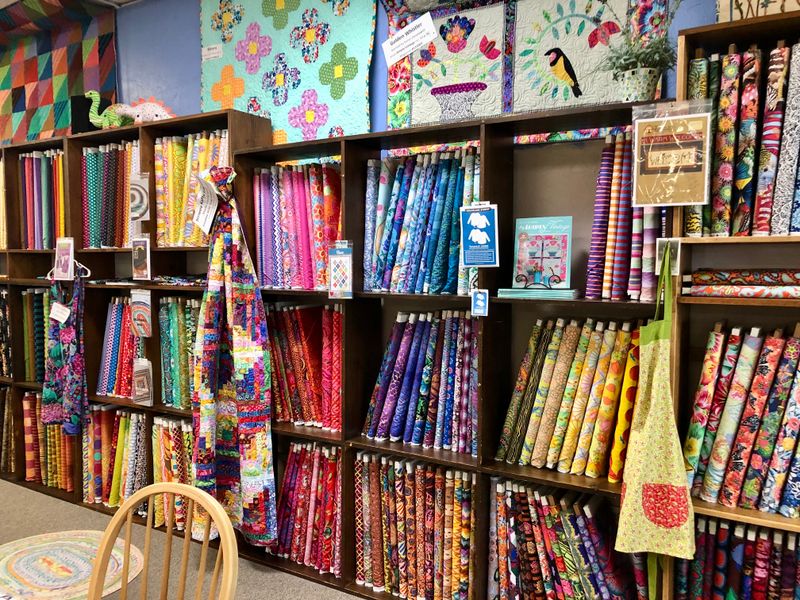 An Overwhelming Selection of Fabric Bolts