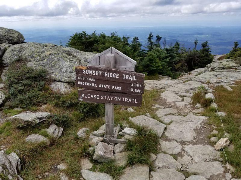 Mount Mansfield Summit By Toll Road