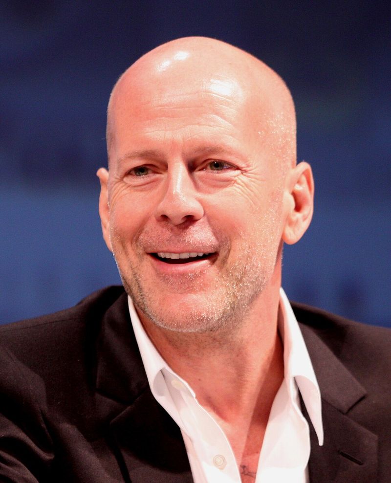Bruce Willis Walks Out of a Live Interview