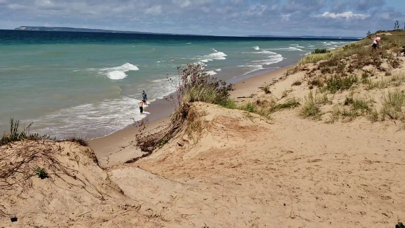 Sleeping Bear Dunes – Climb for the View