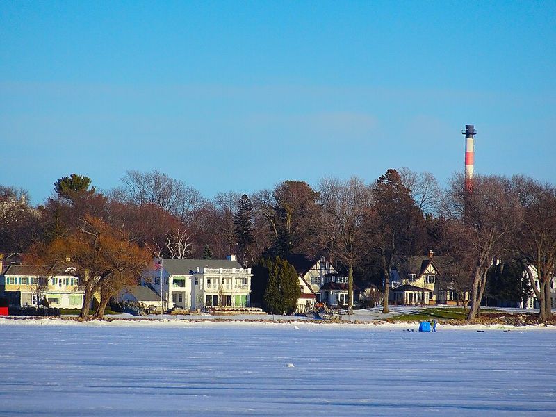 Lake activities are part of daily life