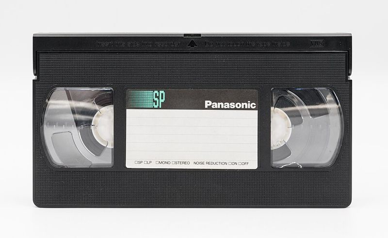 Rewinding VHS tapes after watching