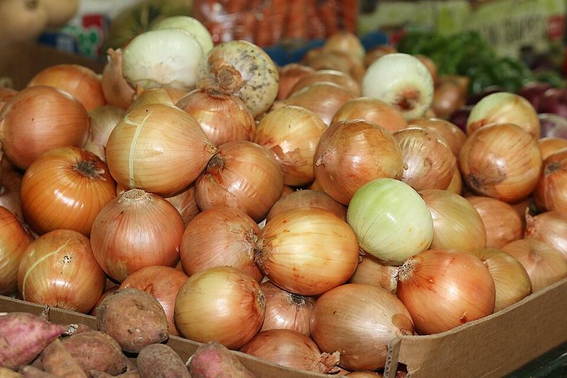 Store Onions in Stockings