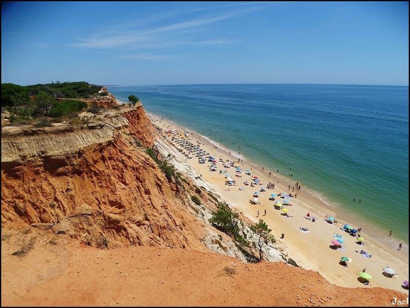 Sunbathe at Praia da Falésia