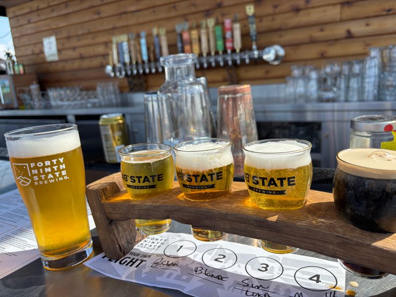 Brewmaster’s Flight And Fireweed Honey Ale