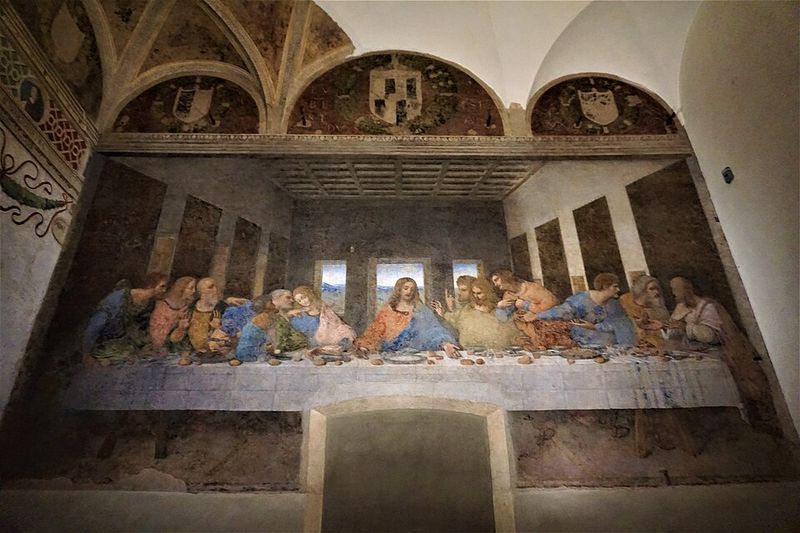 See Leonardo's Last Supper (but treat it like a 'book-first' priority)