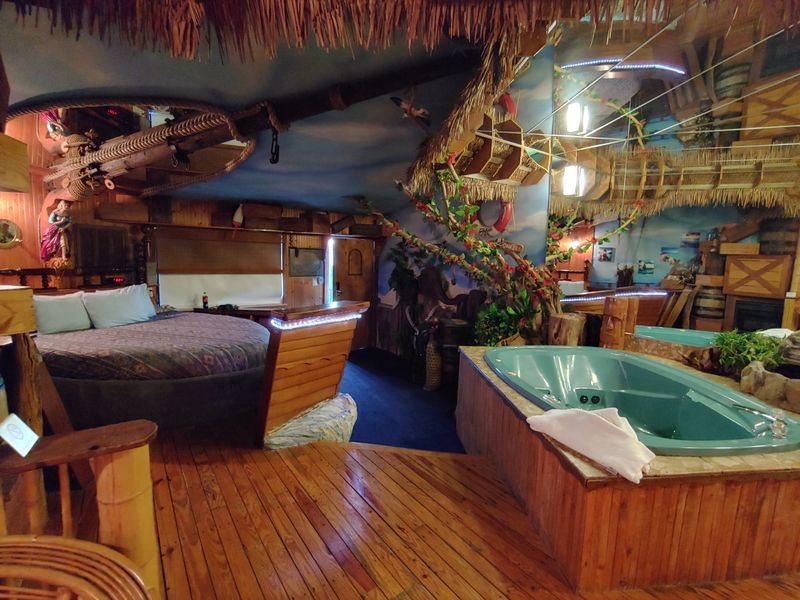 Treasure Island Is for the Dramatic Entrance