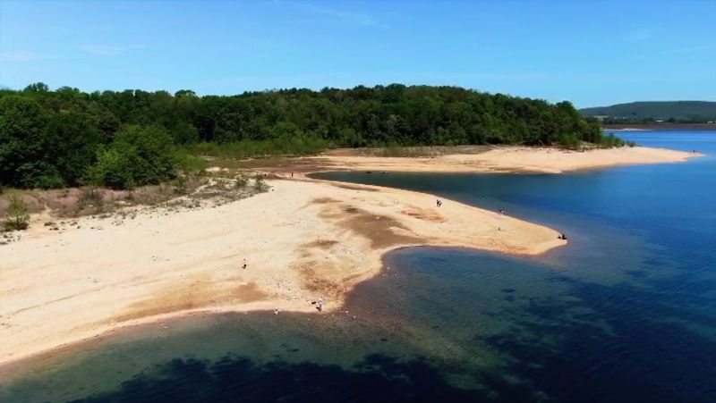 Beaches, bathhouse, and a low key summer day