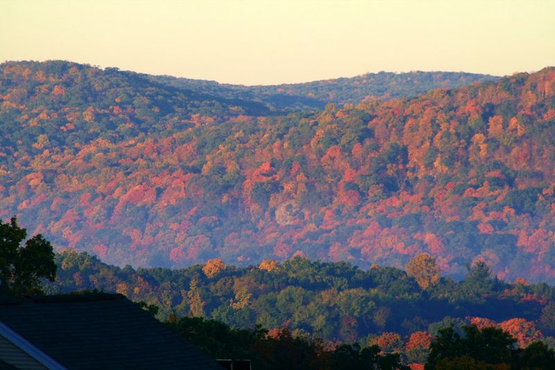 The Ramapo Mountains as a Backdrop