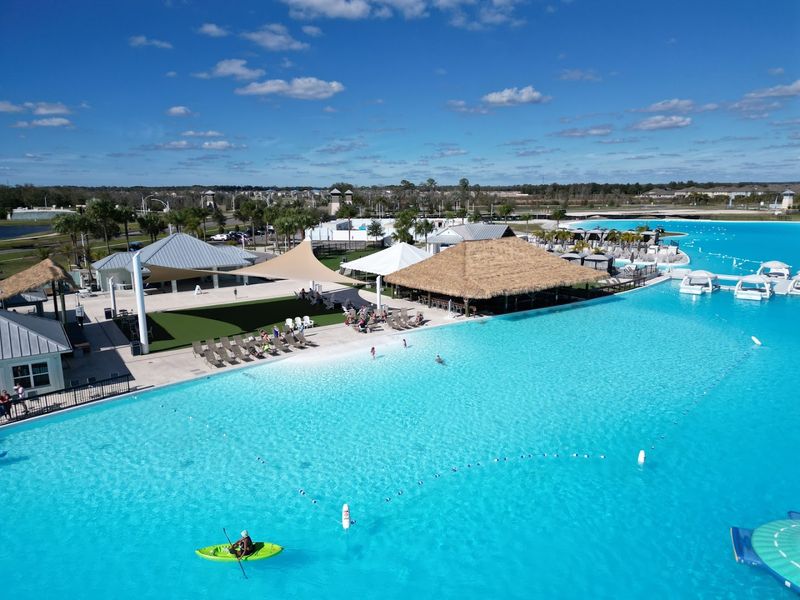 The Story Behind the Stunning Blue Water