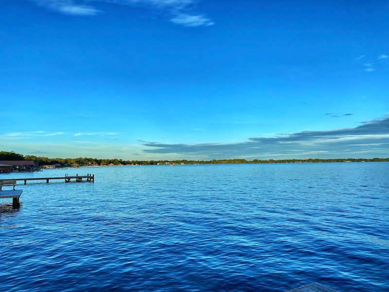 Fishing For Largemouth Bass In A Lake That Delivers