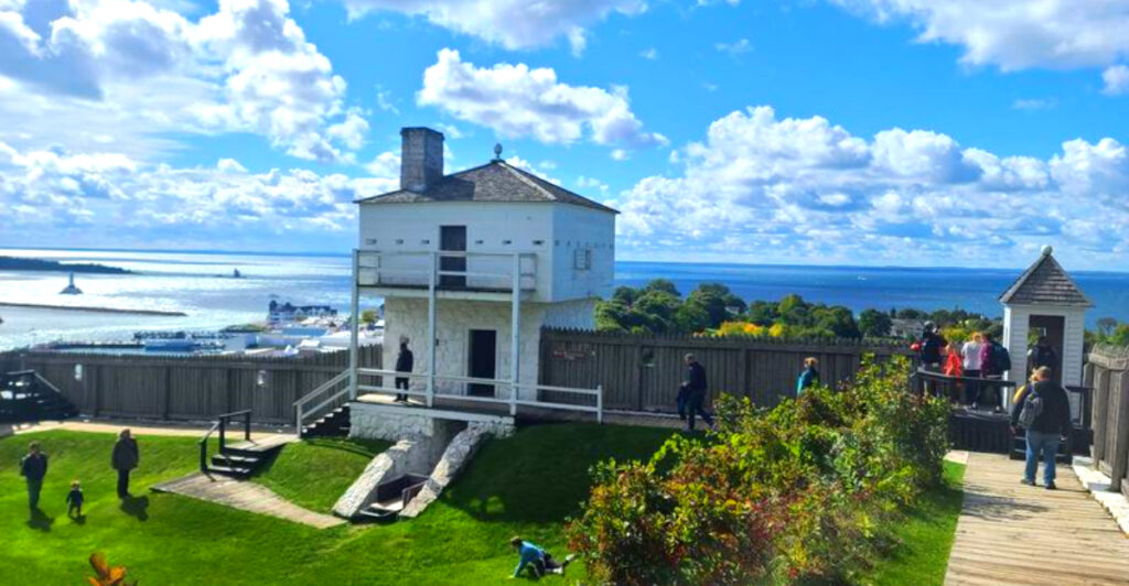 You Can Walk Through a 19th-Century Fort on the Shores of Lake Huron