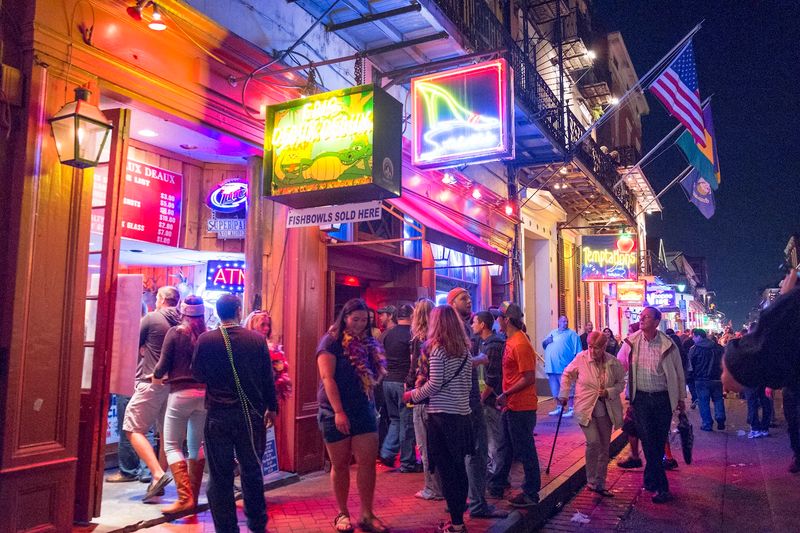 Bourbon Street (New Orleans, Louisiana) - Nonstop Partying