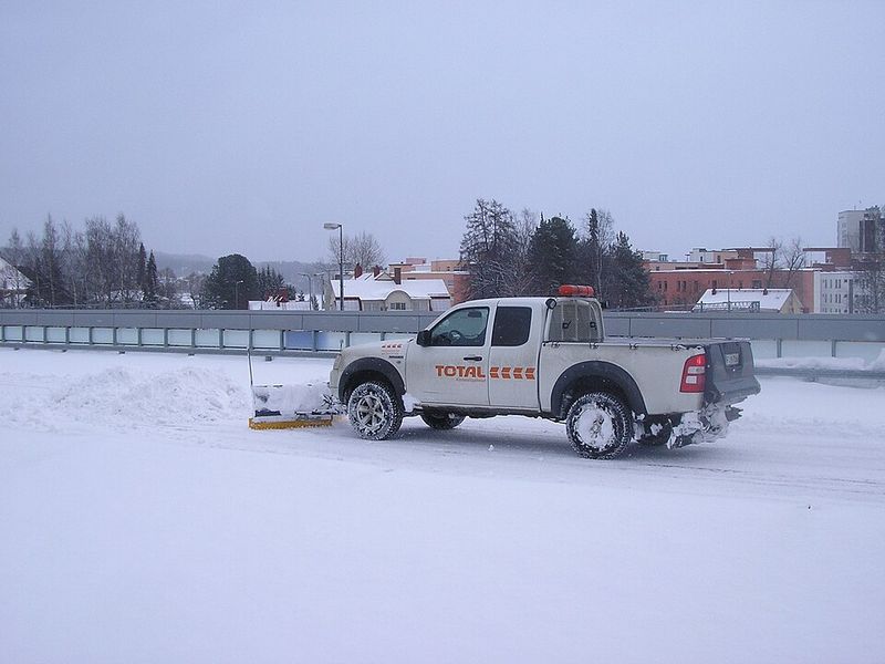 Riding in the Back of Pickup Trucks Through Snowstorms