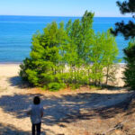 A 1.5-Mile Hike Leads to Limestone Coves So Blue They Look Caribbean
