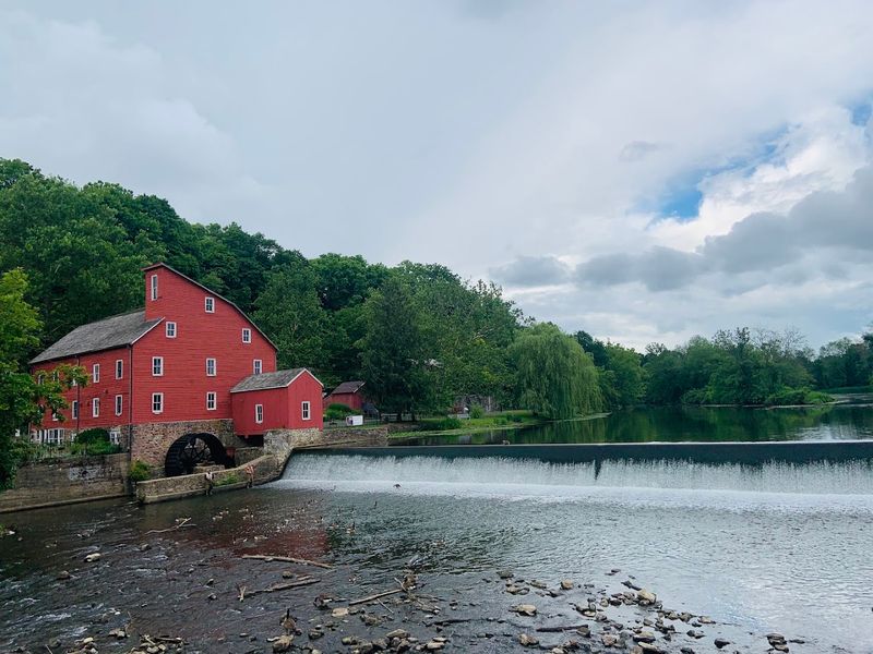 The Historic Red Mill Right Next Door