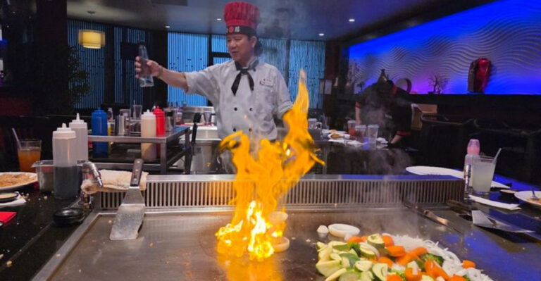 A High-Energy Kissimmee Dining Spot Where Teppanyaki Chefs Turn Dinner into a Show