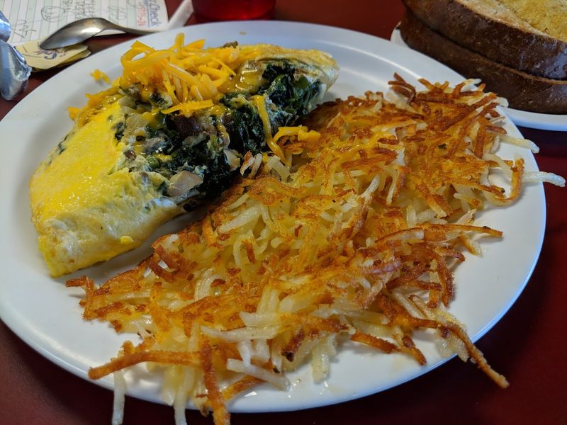 The Breakfast Spread: Biscuits, Gravy, and Fluffy Omelets