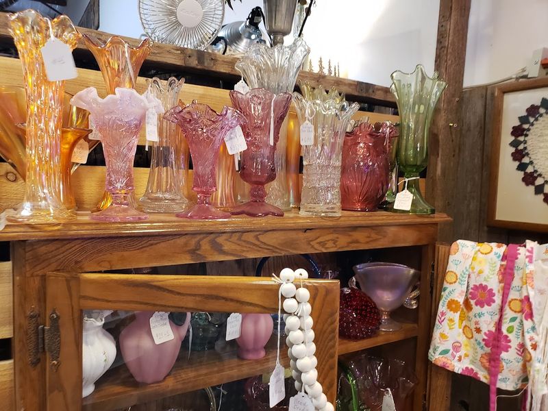 The Glassware and Fenton Collection