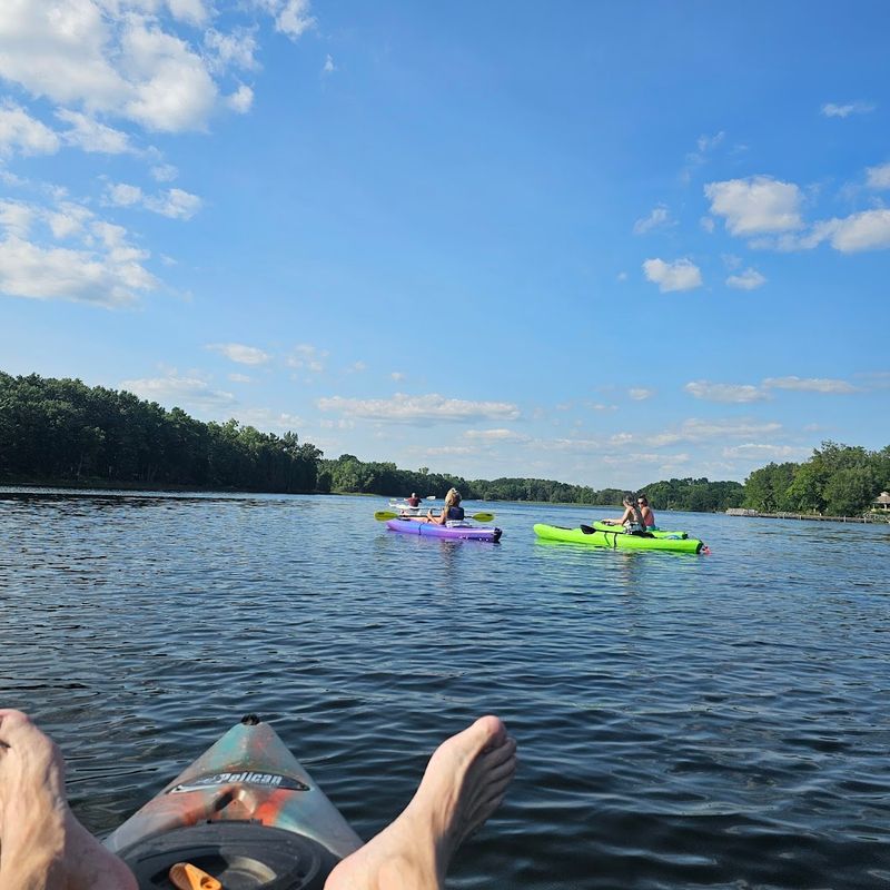 Kayaks, docks, and a slower kind of fun