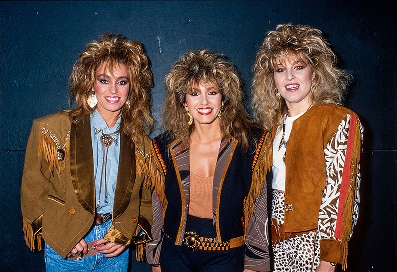 Feathered Hair That Defied Gravity